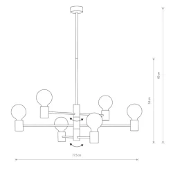 Radius VI - lampa wisząca
