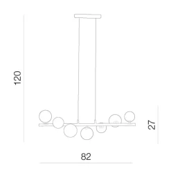 Sybilla 7 wisząca bk - Azzardo