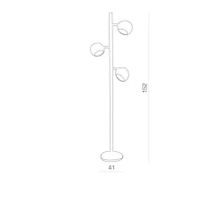 Trinton floor ch - Azzardo