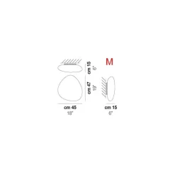Vistosi Neochic PP lampa sufitowa