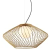 Zeno Wisząca Złota 1 - lampa wisząca