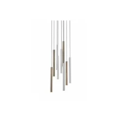 Zuma Line Loya 09 Lampa wisząca miedź złoto biały