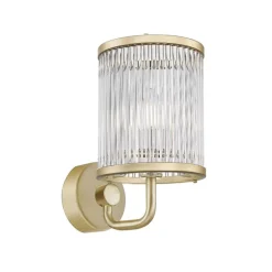 Zuma Line Sergio KN 01F złoty mat - kinkiet